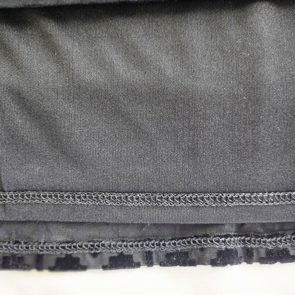 Laundry by Shelli Segal Black Burnout Velvet Cowl Neck Tank Top Women’s Small - Picture 4 of 10